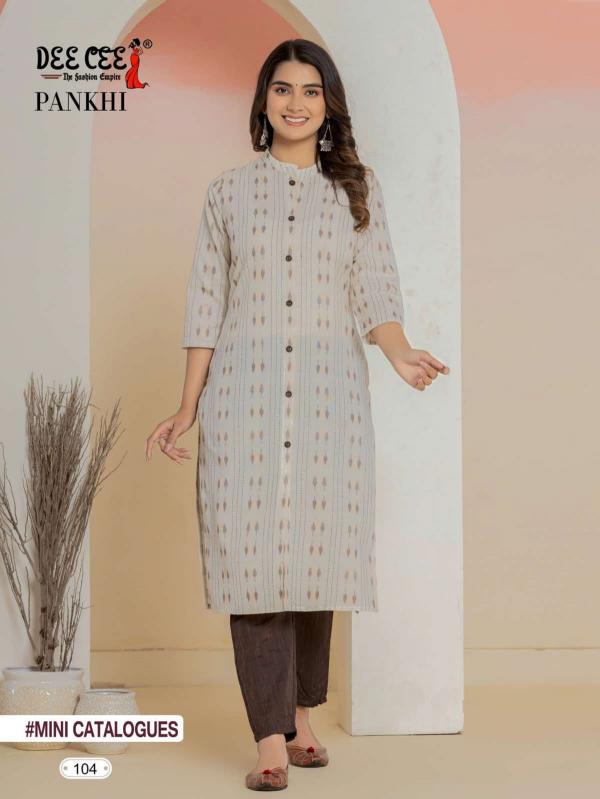 Deecee Pankhi Cotton Designer Kurti With Bottom Collection